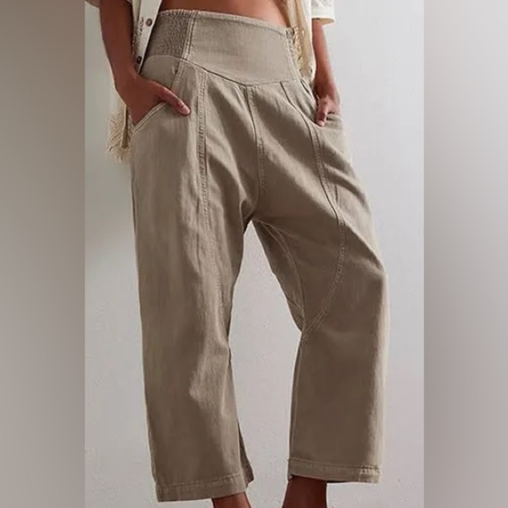 Free People Lunan Crop Harem Pant